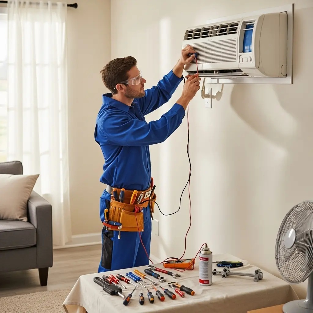 Köprübaşı Vaillant Vaillant klima gaz dolumu ve bakım – Enerji verimliliği artırıldı. - Teknik servis örneği